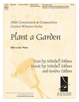 Plant a Garden SSA choral sheet music cover